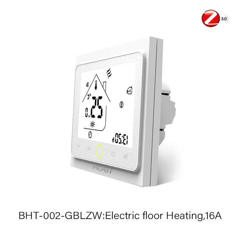 1Pcs ZigBee Smart Thermostat APP Temperature Controller For Alexa Google Home w