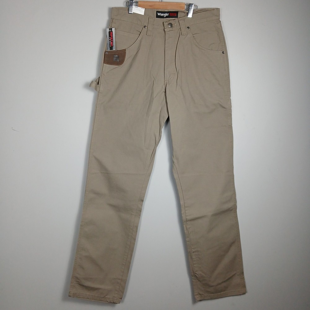 Wrangler Carpinter Pants Men's Sz 32 X36 Relaxed Fit