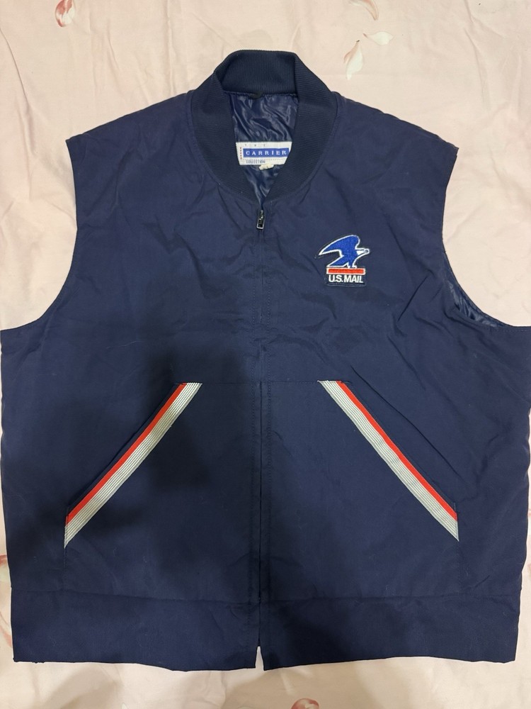 Antique USPS U.S.Mail Letter Carrier Vest Size L