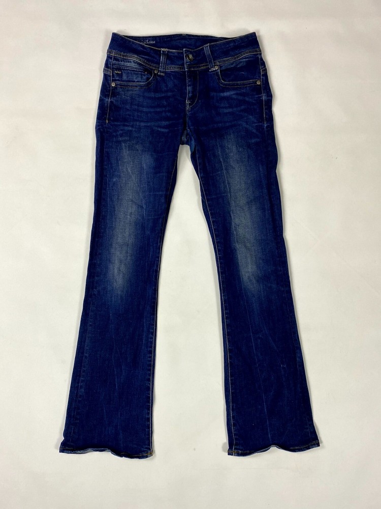 G-STAR Wash Denim MIDGE SADDLE Bootleg Jeans W29 L32