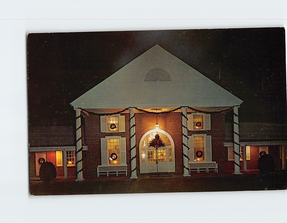 Postcard Lord Paget Motor Inn Williamsburg Virginia USA