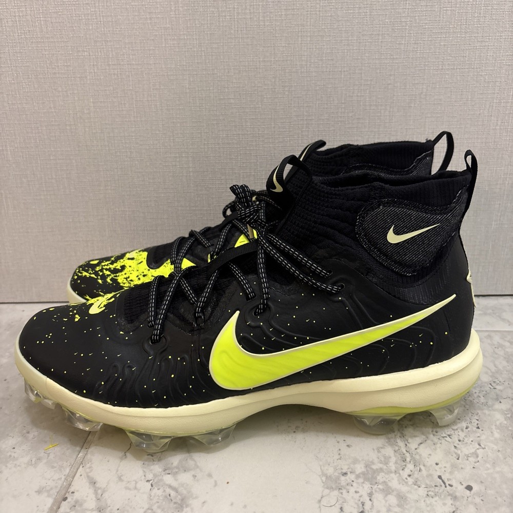 Nike Alpha Huarache NXT MCS 'Black/Lime/Volt' FV6092-001 Men's Size 13