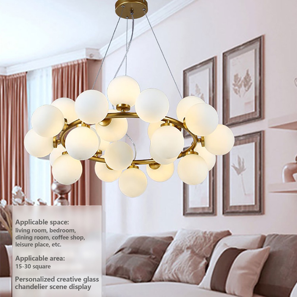 Modern Bubble Ball Chandelier LED Pendant Lamp Ceiling Light Dining Room Lamp US