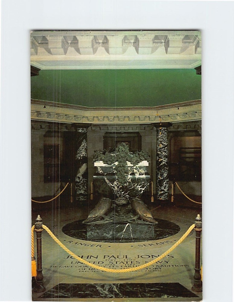 Postcard Crypt Of John Paul Jones US Naval Academy Annapolis Maryland USA