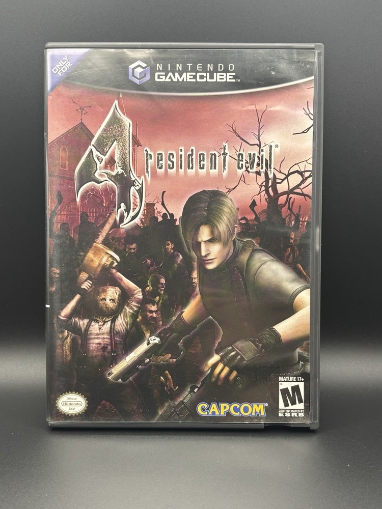 Resident Evil 4 (Nintendo GameCube, 2005)(with Manual, Untested)