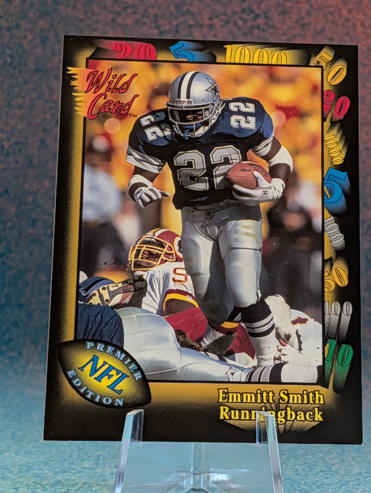 1991 Wild Card #46 Emmitt Smith