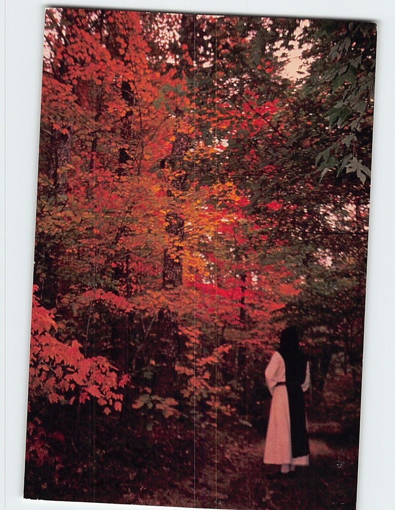 Postcard Gethsemani  Abbey Trappist Kentucky USA