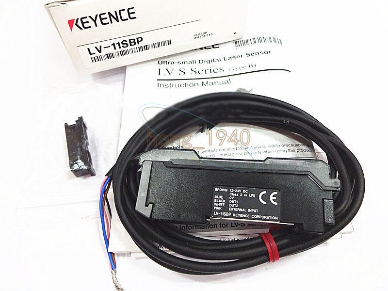 1PC New Keyence LV-11SBP Ultra-Compact Digital Laser Amplifier Sensor