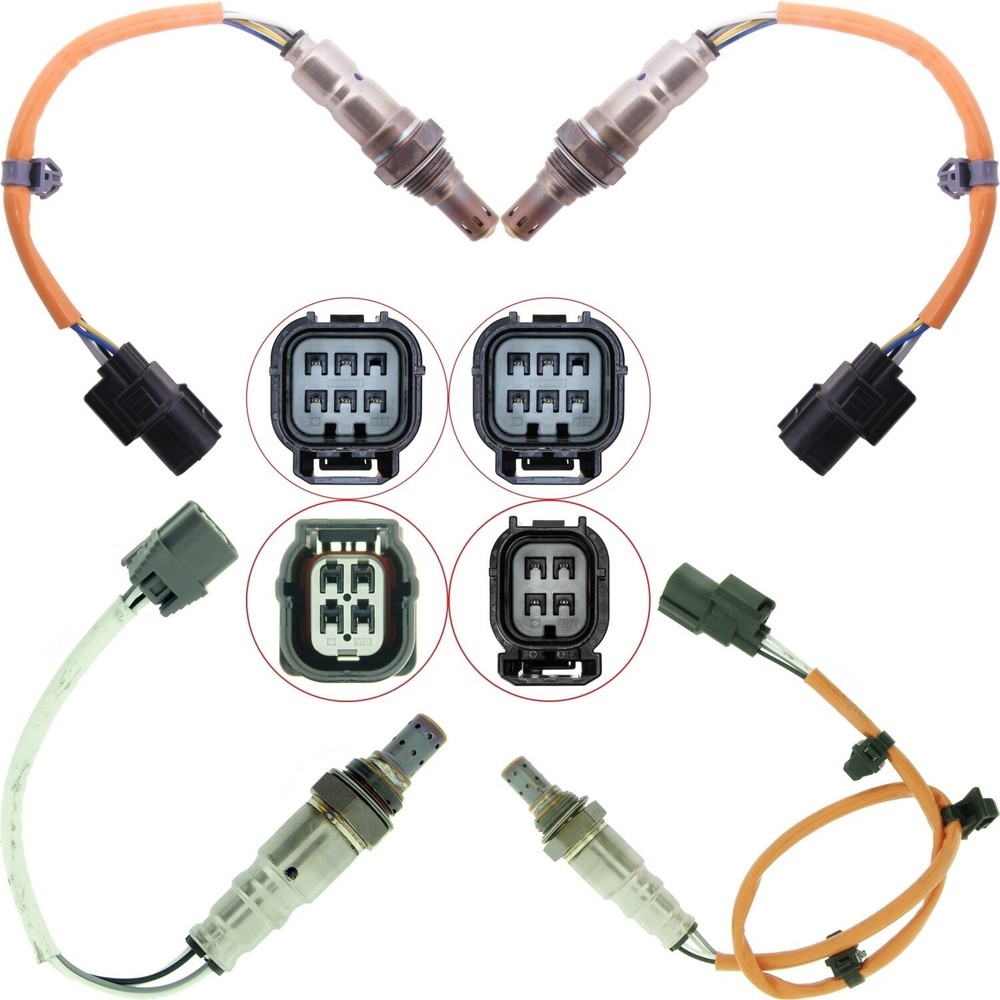 Set Of 4 Oxygen Sensor Up+Down For 2016-2020 Honda Pilot 2014-2020 Acura MDX RLX