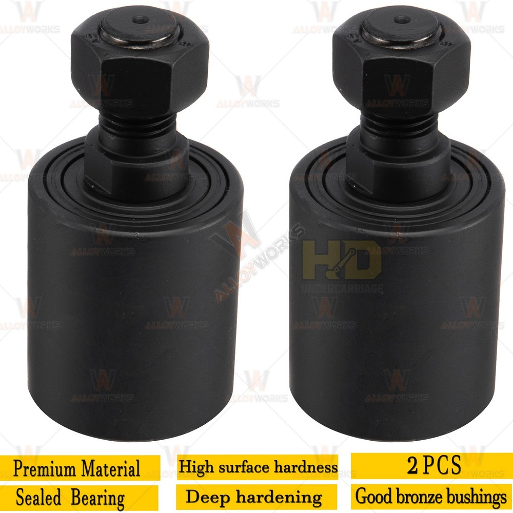 2PCS Top Roller For Kubota KX121-2S KX91-2 KX91-2S CASE CK28 CK32 CK35 CK36 CK38
