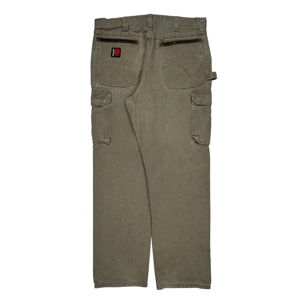 Wrangler Cargo Pants - 36W 34L Gray Cotton