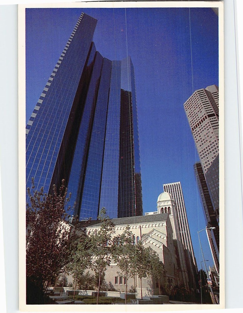 Postcard Church of the Holy Ghost Denver Colorado USA