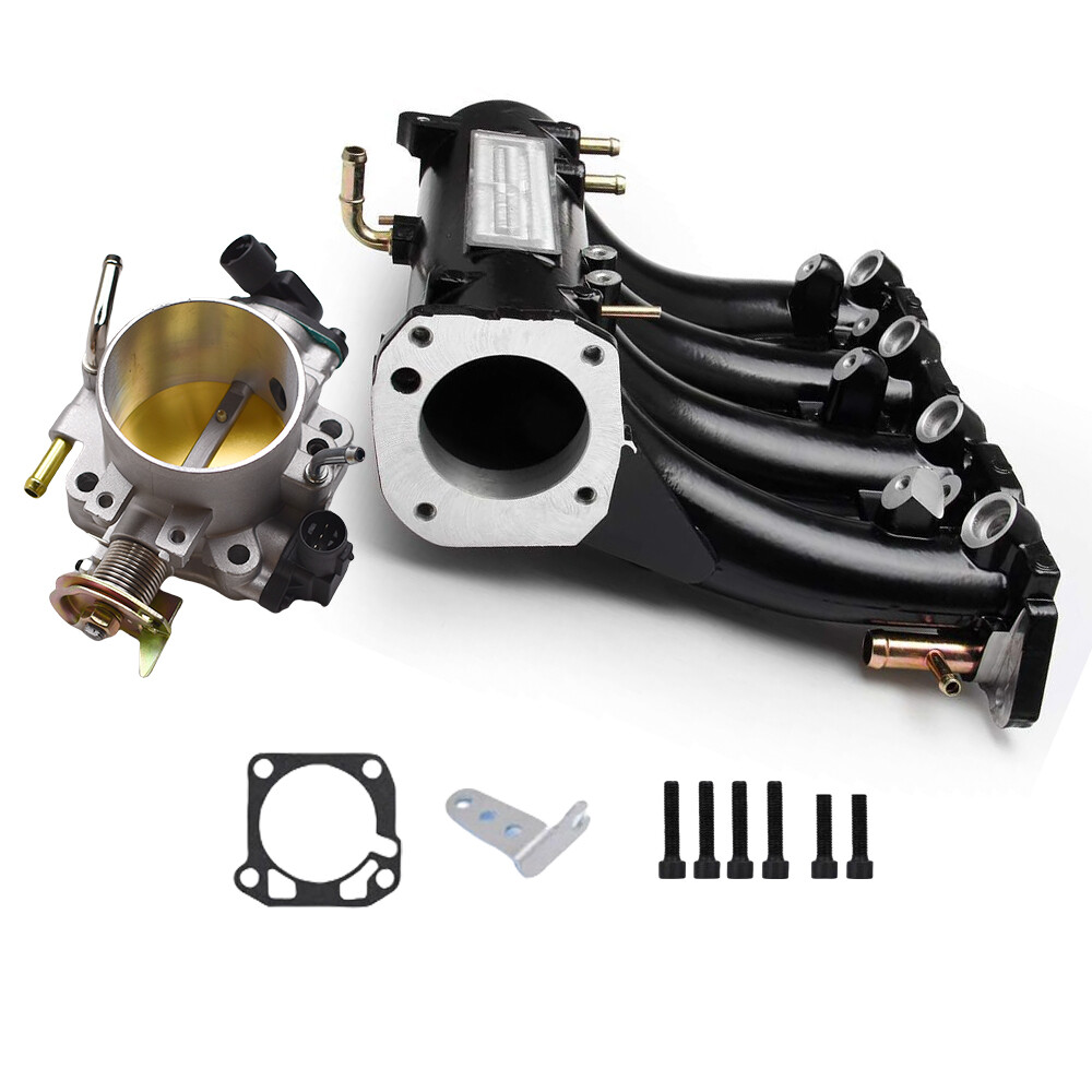 70mm Throttle Body & Intake Manifold Kit for Honda Civic CRX Del Sol D15 D16 D Series