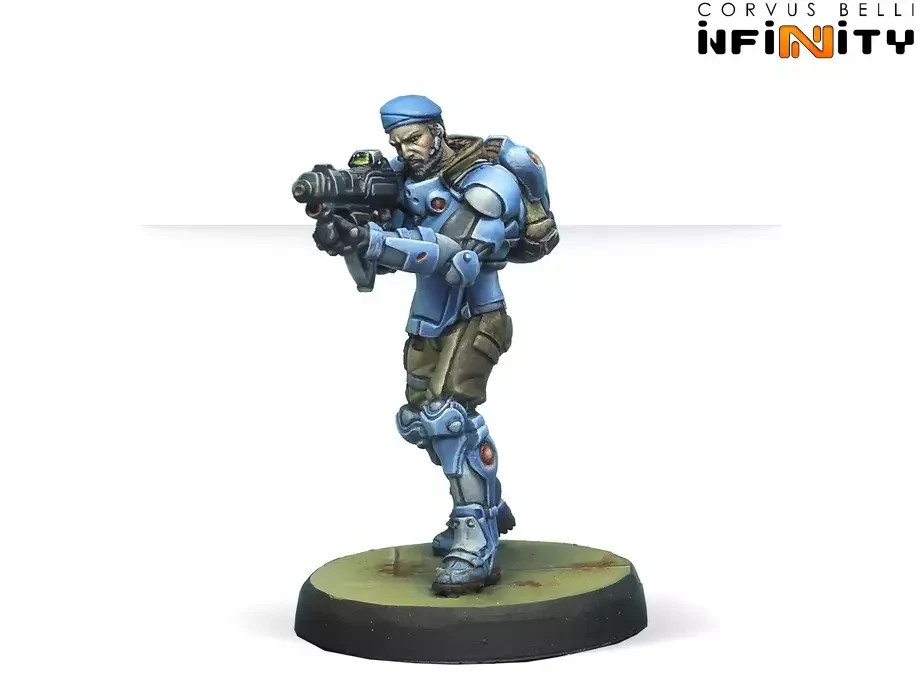 Infinity PanOceania Male Fusilier Essential Combi Rifle