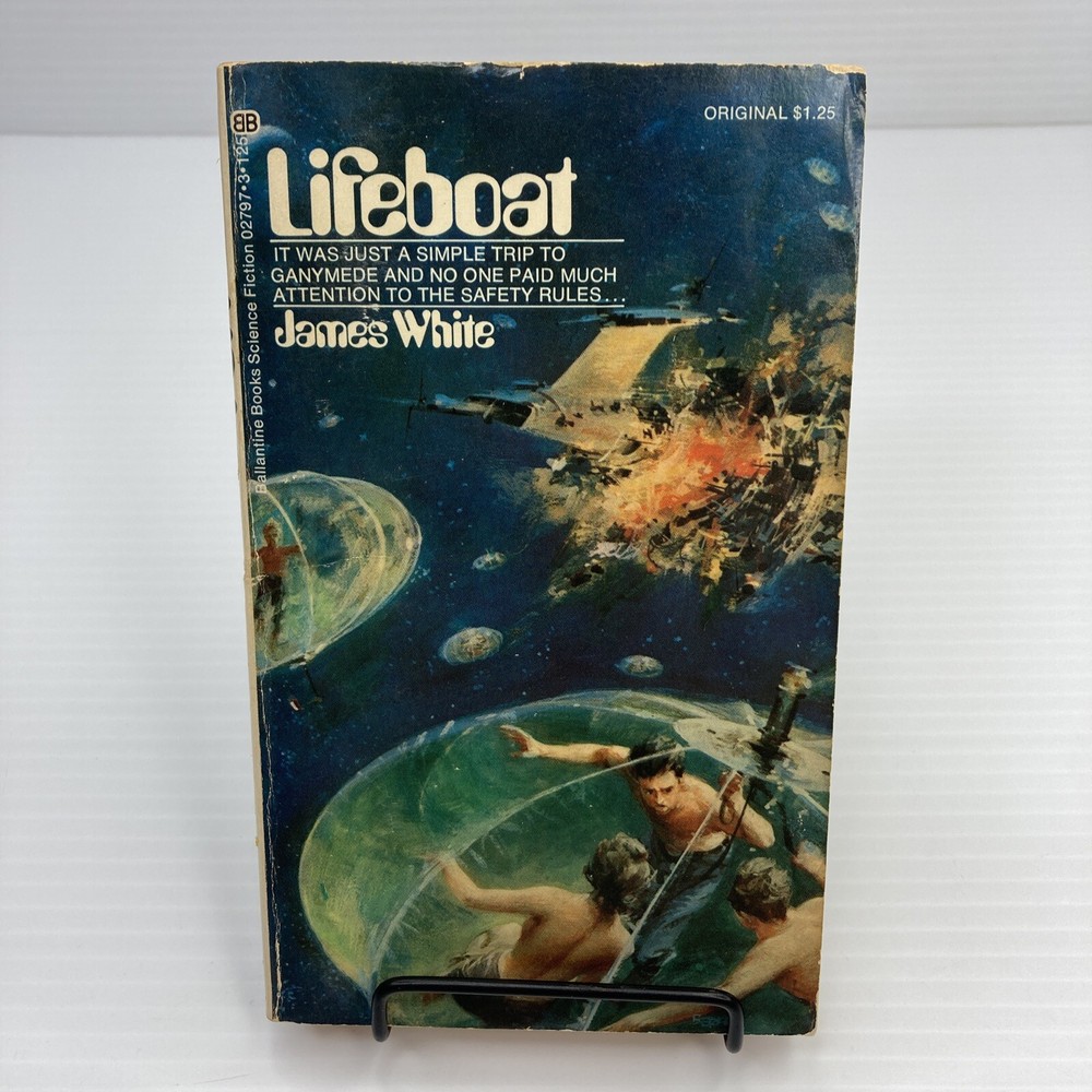Lifeboat James White Paperback 1972 Ballantine 1st Print Science Fiction
