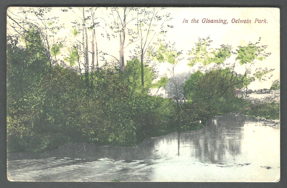 OELWEIN IOWA Oelwein Park 1908 Bosselman Divided Back Postcard