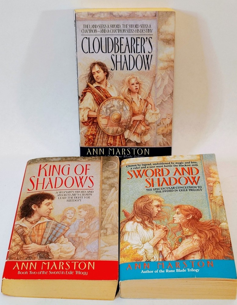 Ann Marstonn Sword In Exile Trilogy Excellent Condition