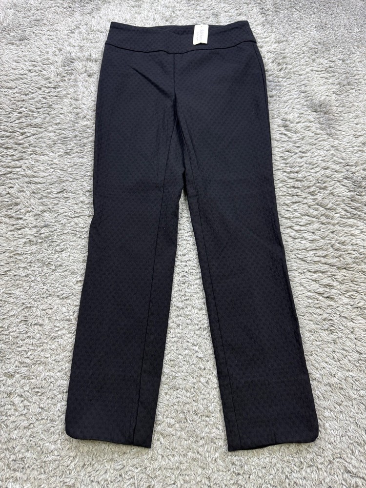 Soft Surroundings Pants Women XS Black Stretch High Rise Pull On Leggings NWT