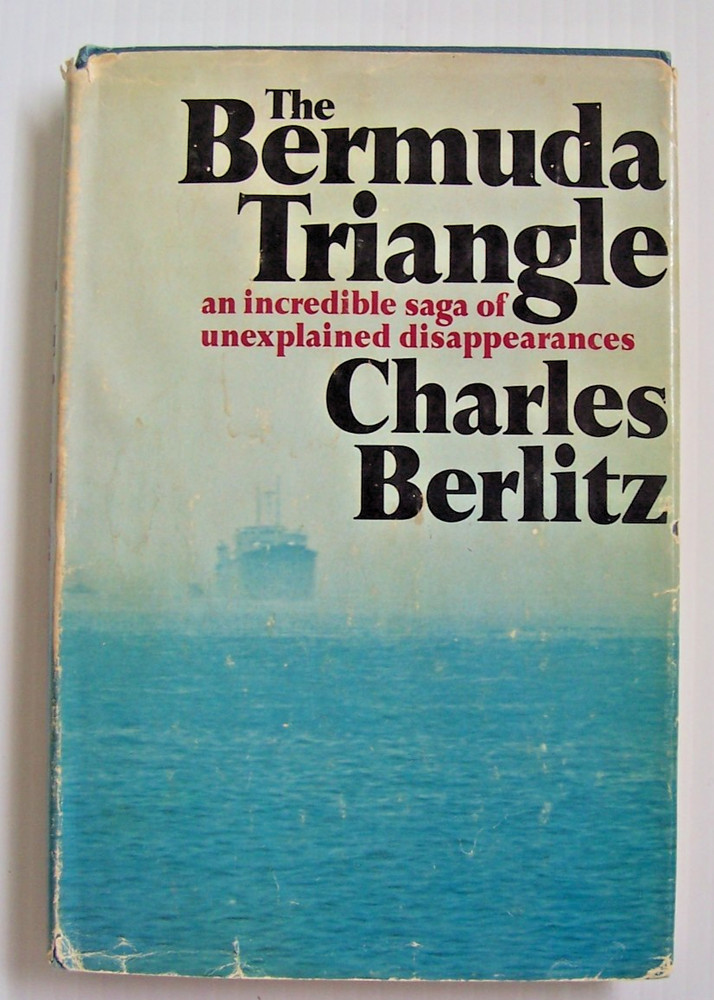 The Bermuda Triangle Hard Cover 1974 First Edition Charles Berlitz