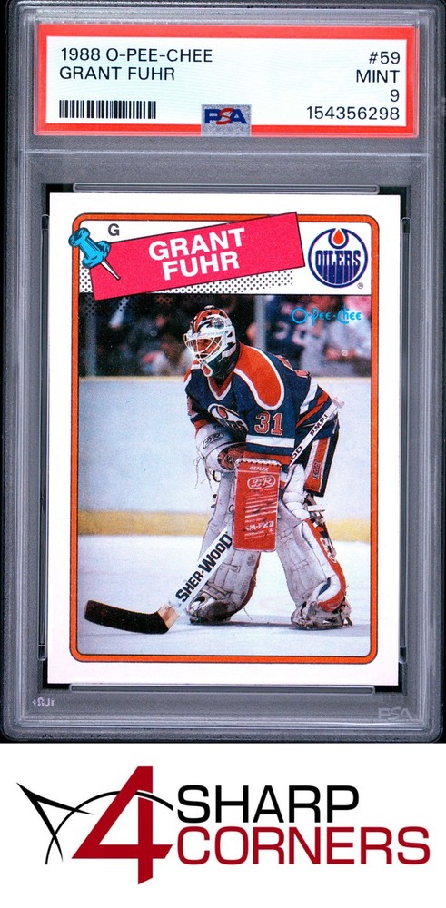 1988 O-Pee-Chee #59 Grant Fuhr Oilers Hof Psa 9Low rates, marketing, expertise, & more: Consign today!