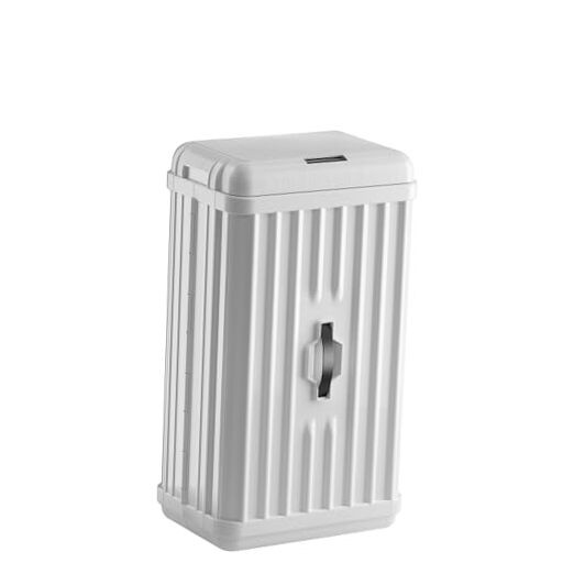 Kitchen Trash Can with Lid 13 Gallon Foldable Waste Bin Automatic Garbage Can