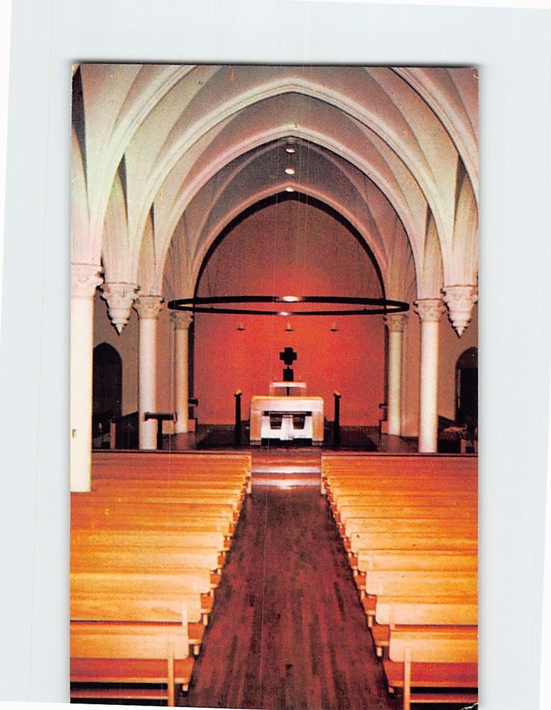 Postcard Chapel University of Windsor Ontario Canada