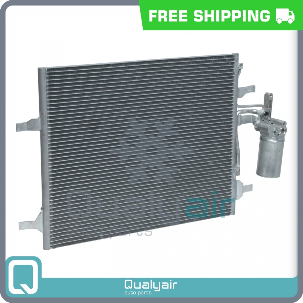 AC Condenser fits Volvo S60, S60 Cross Country, S80, V60, V60 Cross Countr... QU