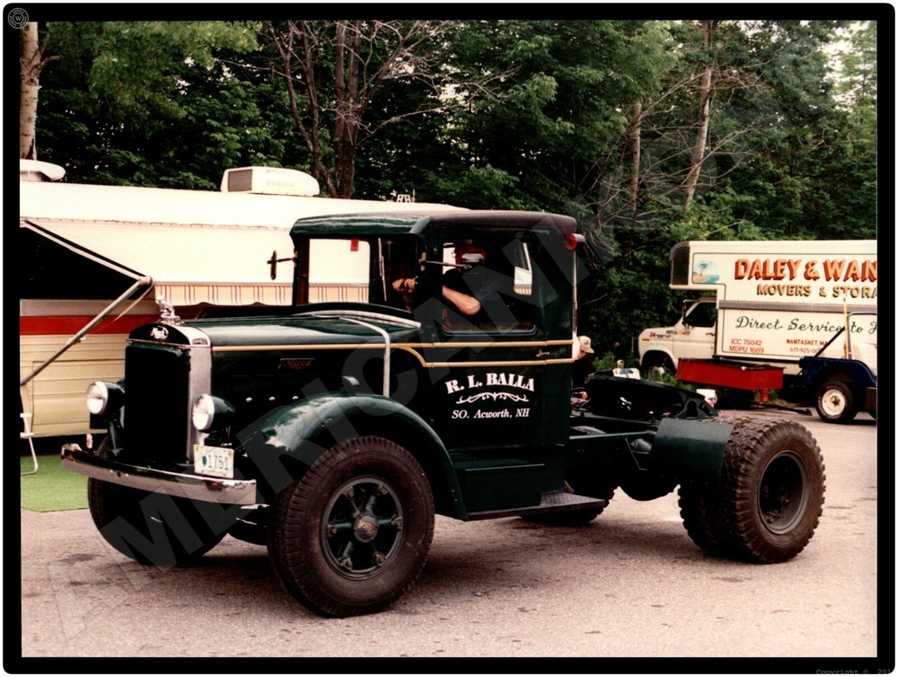 Mack Trucks AC New Metal Sign: 1935 Model BM, South Acworth, NH, at Truck Show