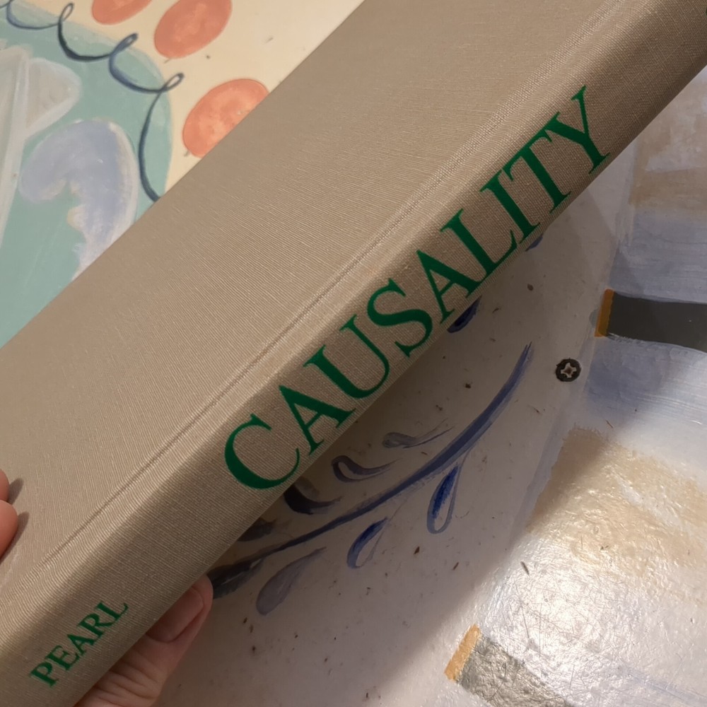 Causality: Models, Reasoning, and Inference by Judea Pearl (Hardcover, 2000)