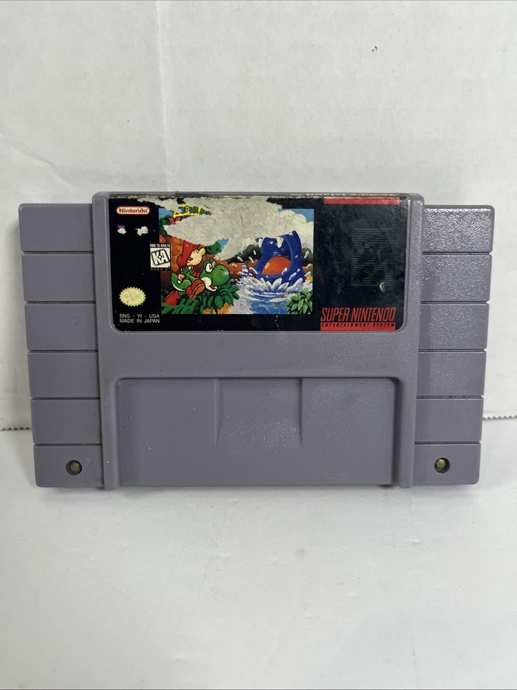 Super Mario World 2: Yoshi's Island (Super Nintendo, 1995) Tested Authentic SNES