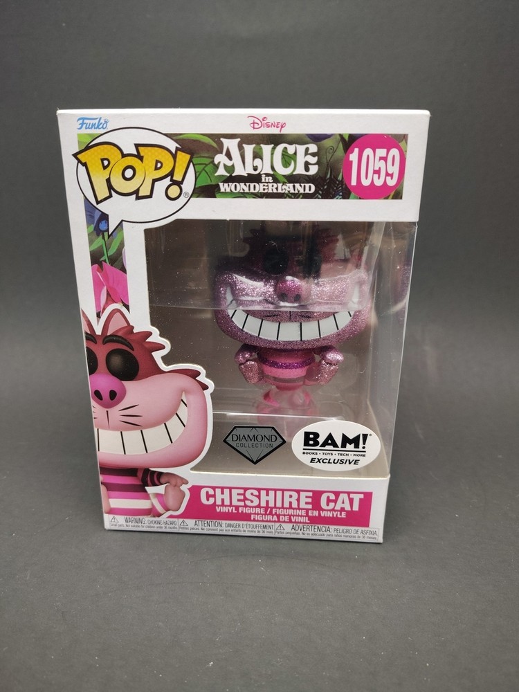 Funko Pop! Disney: Cheshire Cat #1059 BAM! Exclusive Diamond Vinyl Figure