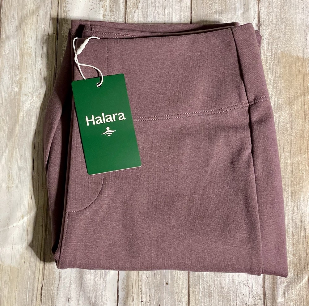 NWT Halara Flex High Waisted Tapered Work Pants Size S 7/8 Length Moonscape
