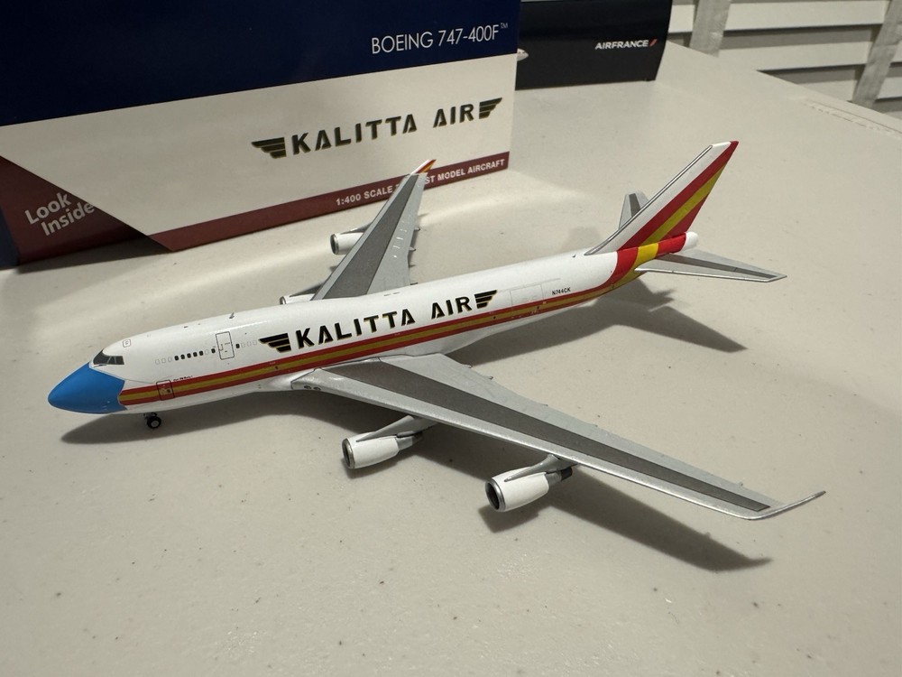 Gemini Jets Kalitta Air 747-400 1:400 Scale