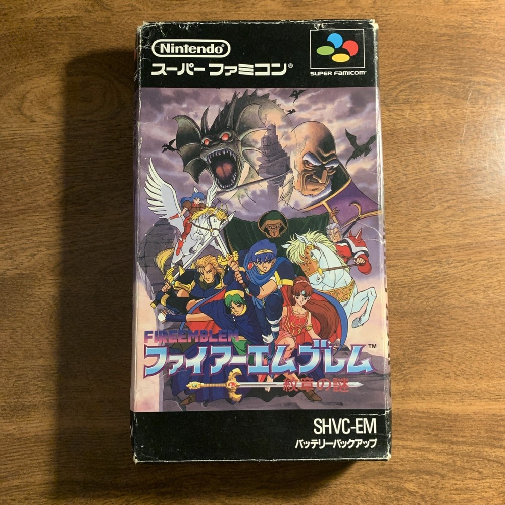Fire Emblem Mystery of The Emblem Super Famicom SNES Japan Import US Seller