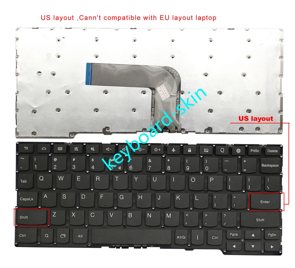 For Lenovo Ideapad A10,A10-70,A10-ANI,A10-NTH,A10-NTW Laptop Keyboard 25214006
