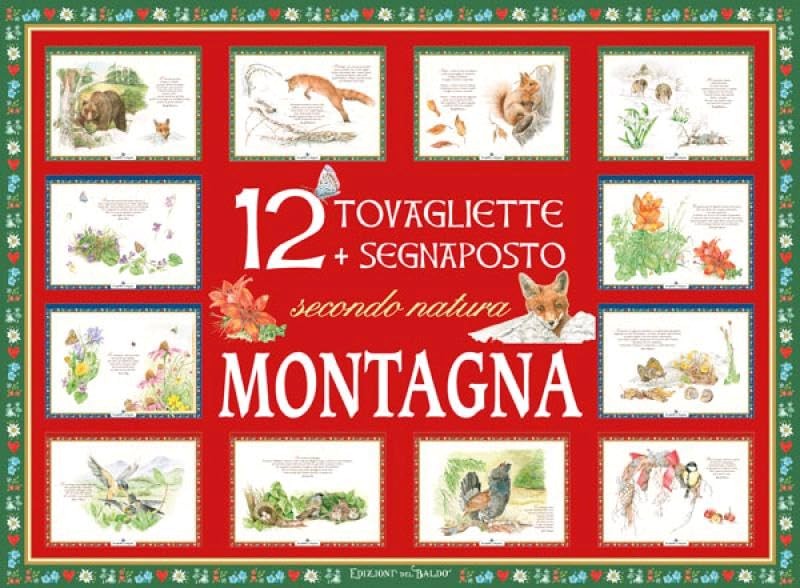 Vv.Aa Montagna Secondo Natura - 12 Tovagliette + Segnaposto (60 Cav/ (Paperback)Another great item from Rarewaves USA | Free delivery!