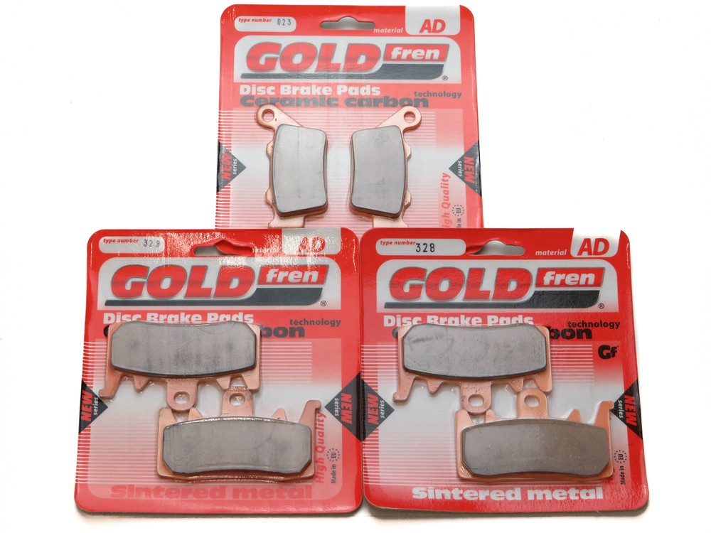 Front & Rear Brake Pads Complete Set for Ducati 797+ Monster 2018 Bike