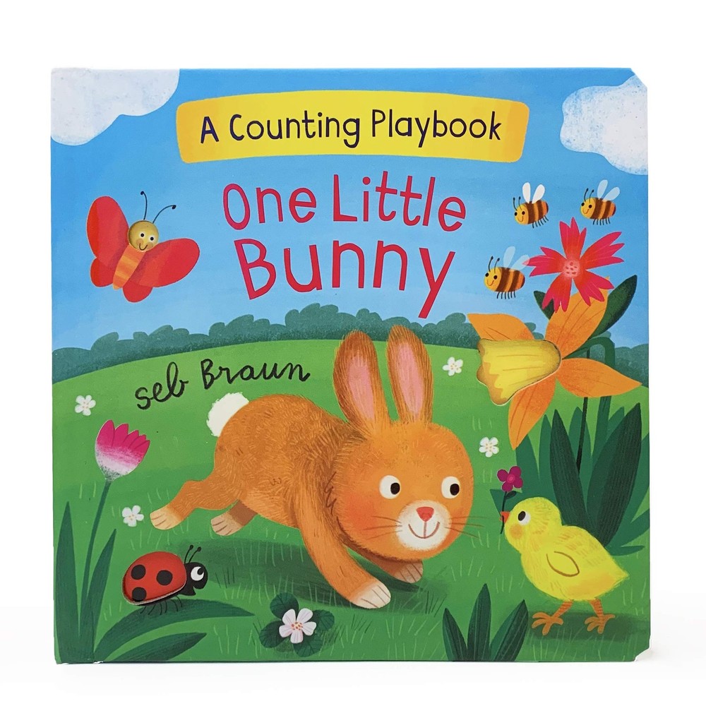 One LIttle Bunny: A Counting Playbook - Children's Board Book Gifts for Easter,