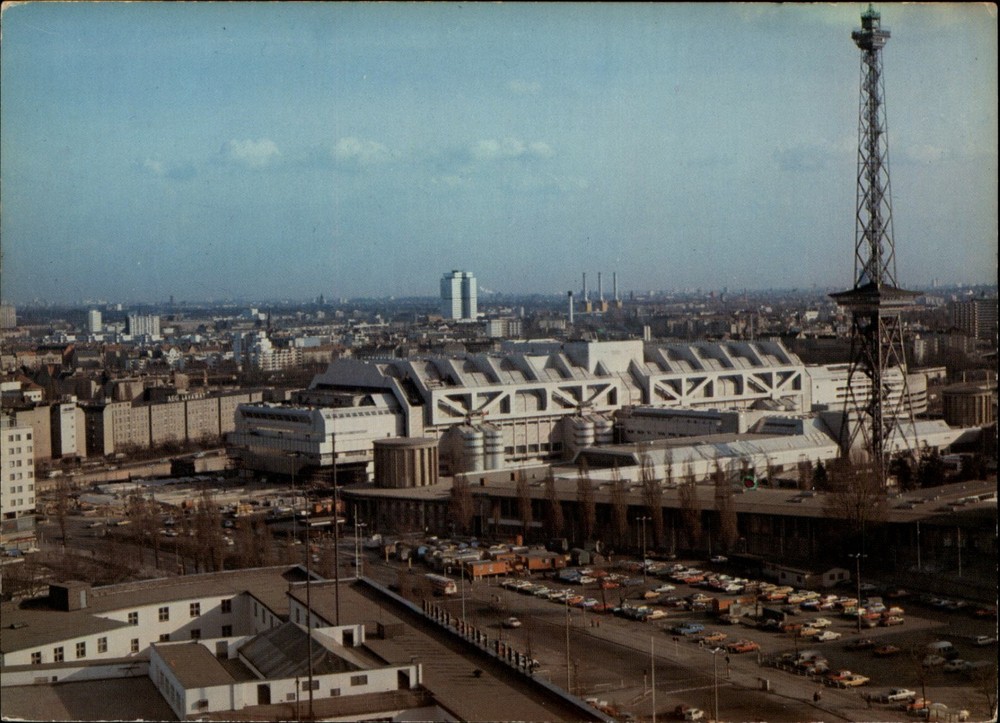 International Congress Center Berlin Germany vintage postcard c478