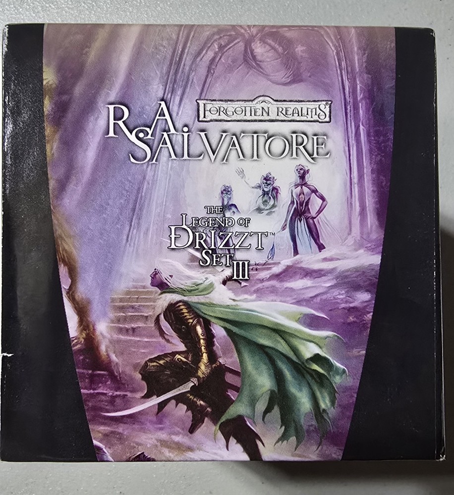 R.A. Salvatore Forgotten Realms Legend of Drizzt Set III Box Set Wizards Coast