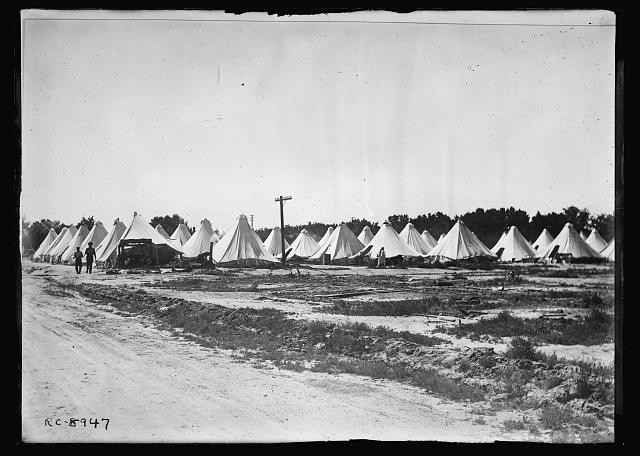 Photo:Pueblo Colorado Flood Camp Tents 1921 General View