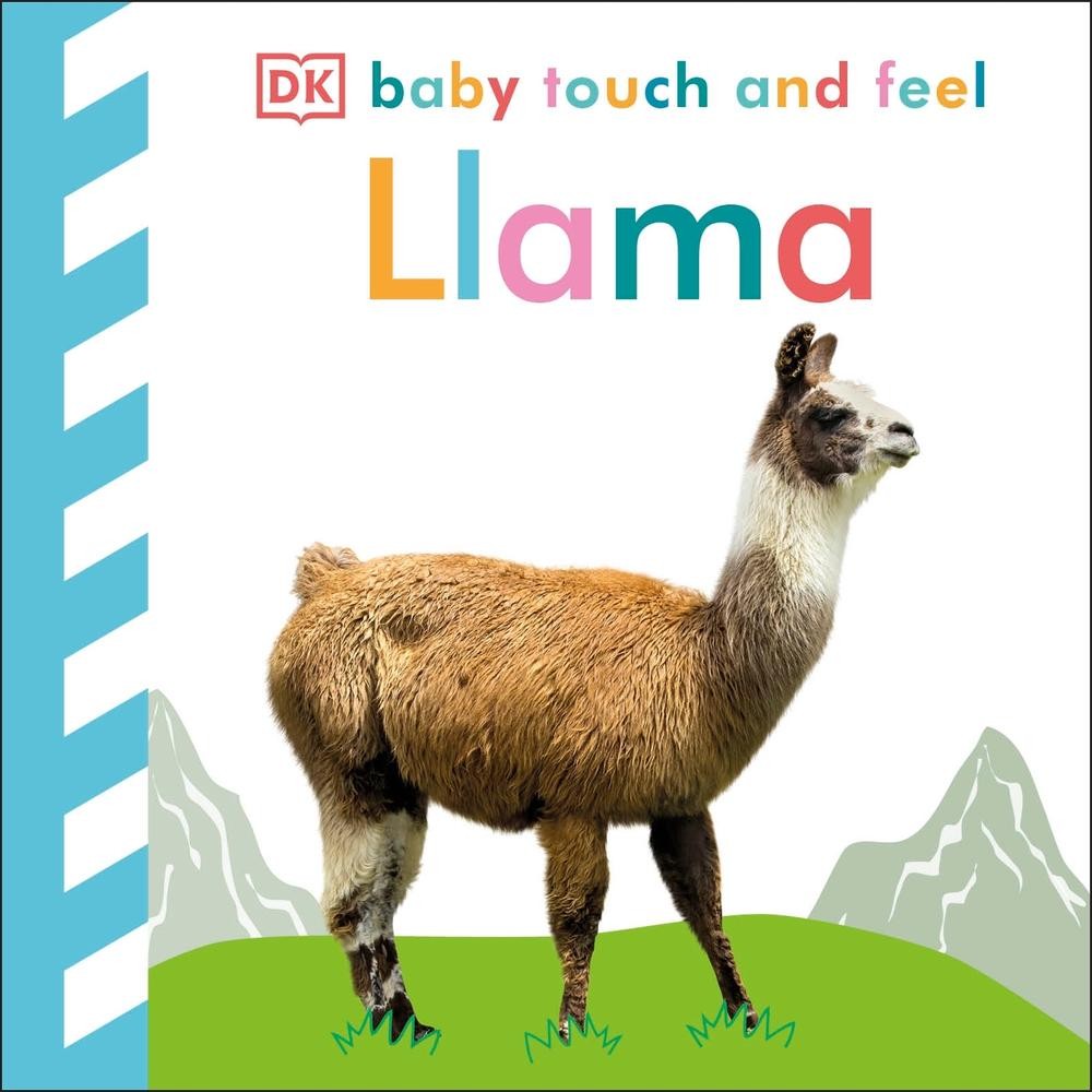 Baby Touch and Feel Llama: An Interactive Wooly Friend Board Book by DK (English