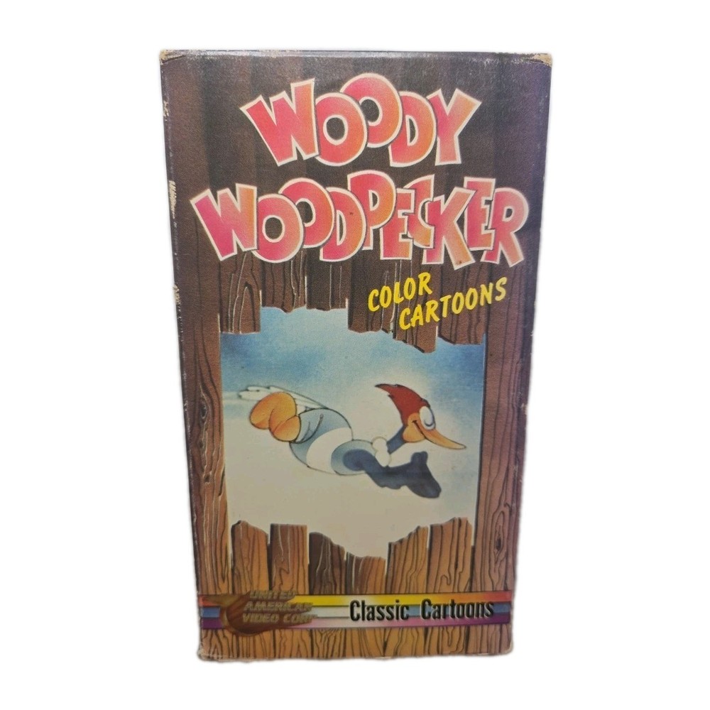 Woody Woodpecker & Friends (1989) VHS - Animated Cartoons, Tested