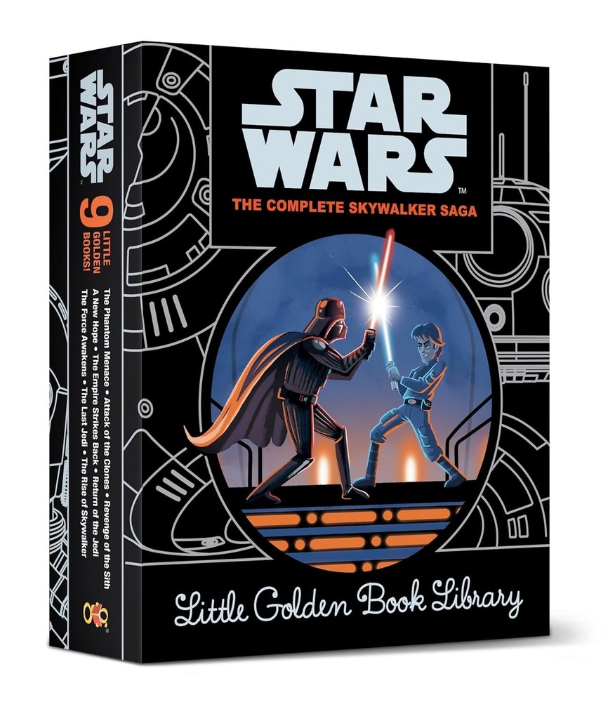 Disney Star Wars Skywalker Saga Golden Book Set, NEW