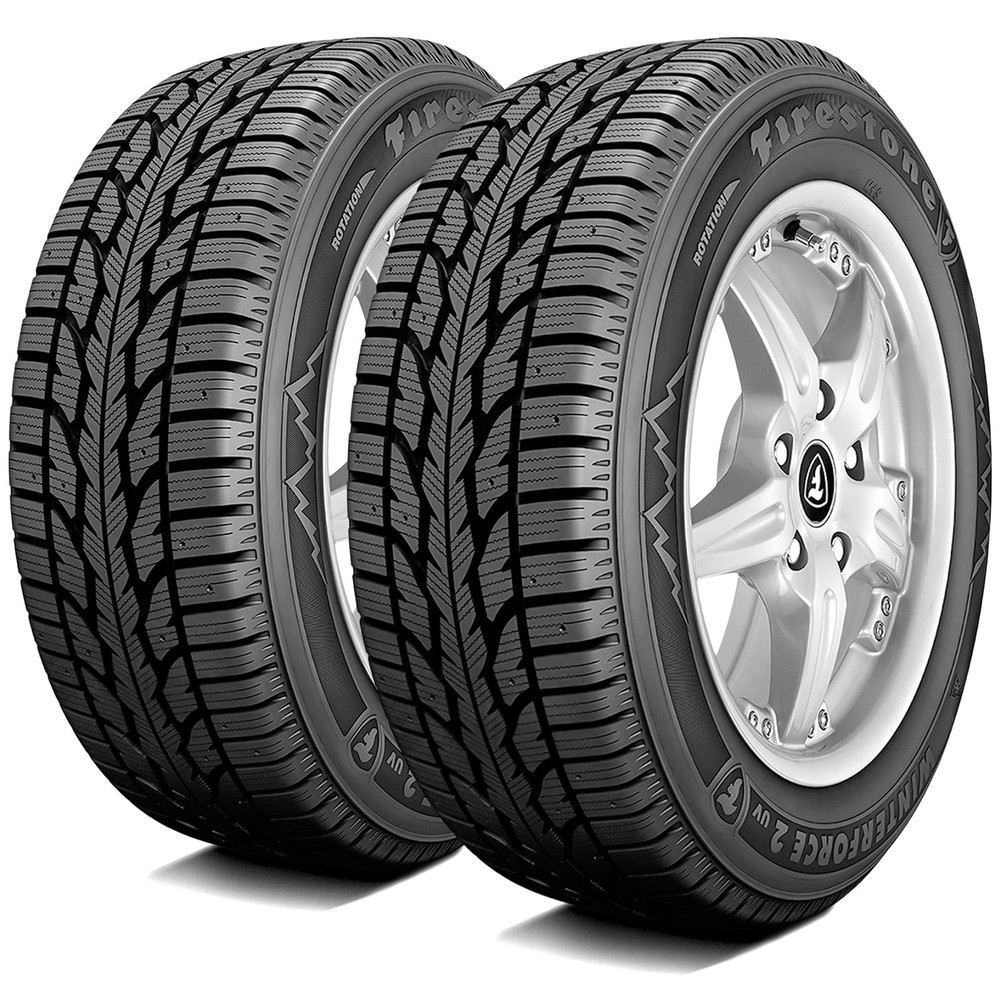 2 Tires Firestone Winterforce 2 UV 215/65R16 98S Snow Winter TakeOff