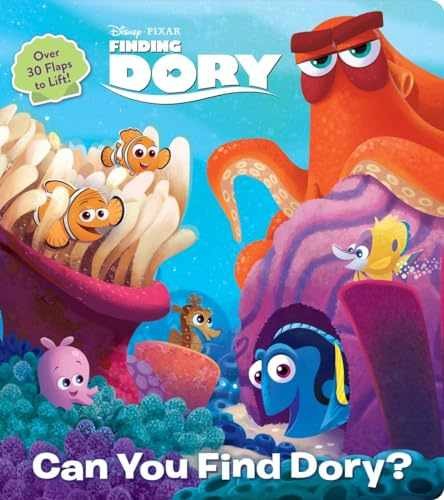 Can You Find Dory? (Disney/Pixar - Board book, by RH Disney - Acceptable n