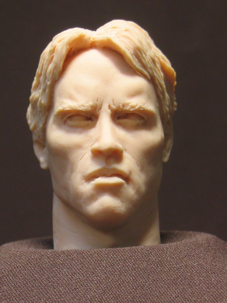 A-37 ARNOLD SCHWARZENEGGER CUSTOM RESIN HEAD SCULPT Action figures 1/6 Scale