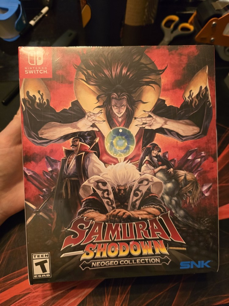 Samurai Shodown NeoGeo Collection (Switch) Collector's Ed Limited Run NEW/SEALED