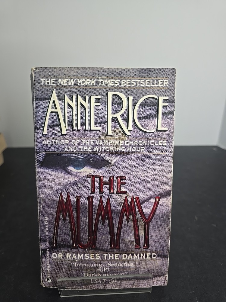 The Mummy by Anne Rice (1991, MMPB) Ramses the Damned Gothic Egyptian Horror