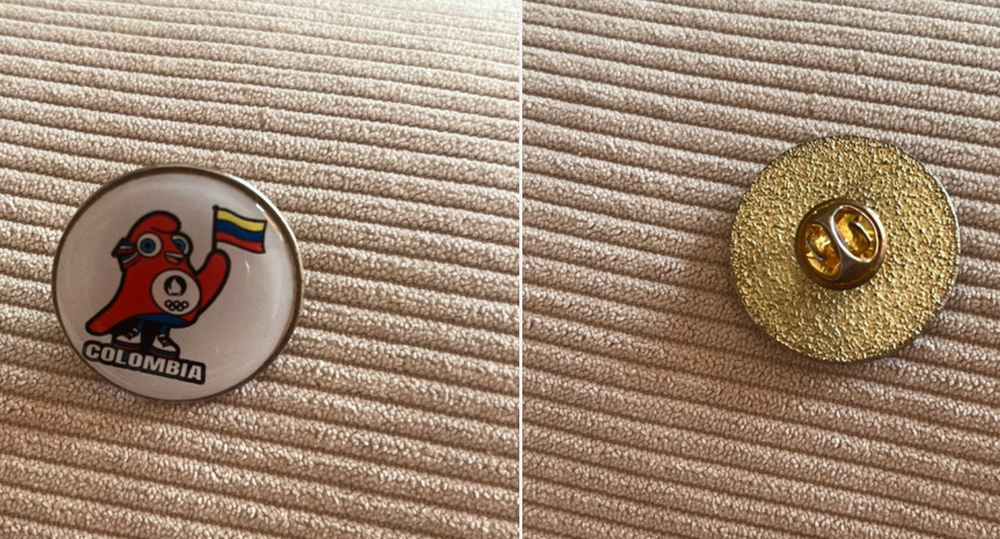 🚀Collector's pin - rare - Colombia Paris 2024 Olympic Games